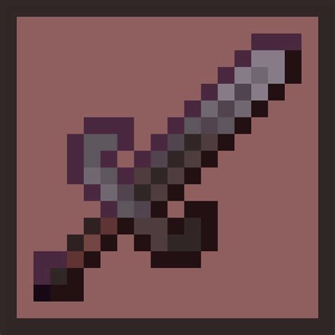 best netherite sword texture  This is a sword forged for the fearless warriors of end dimension! This pack changes the texture of the Netherite sword to a Legendary Ender Sword! DO NOT REDISTRIBUTE! Progress
